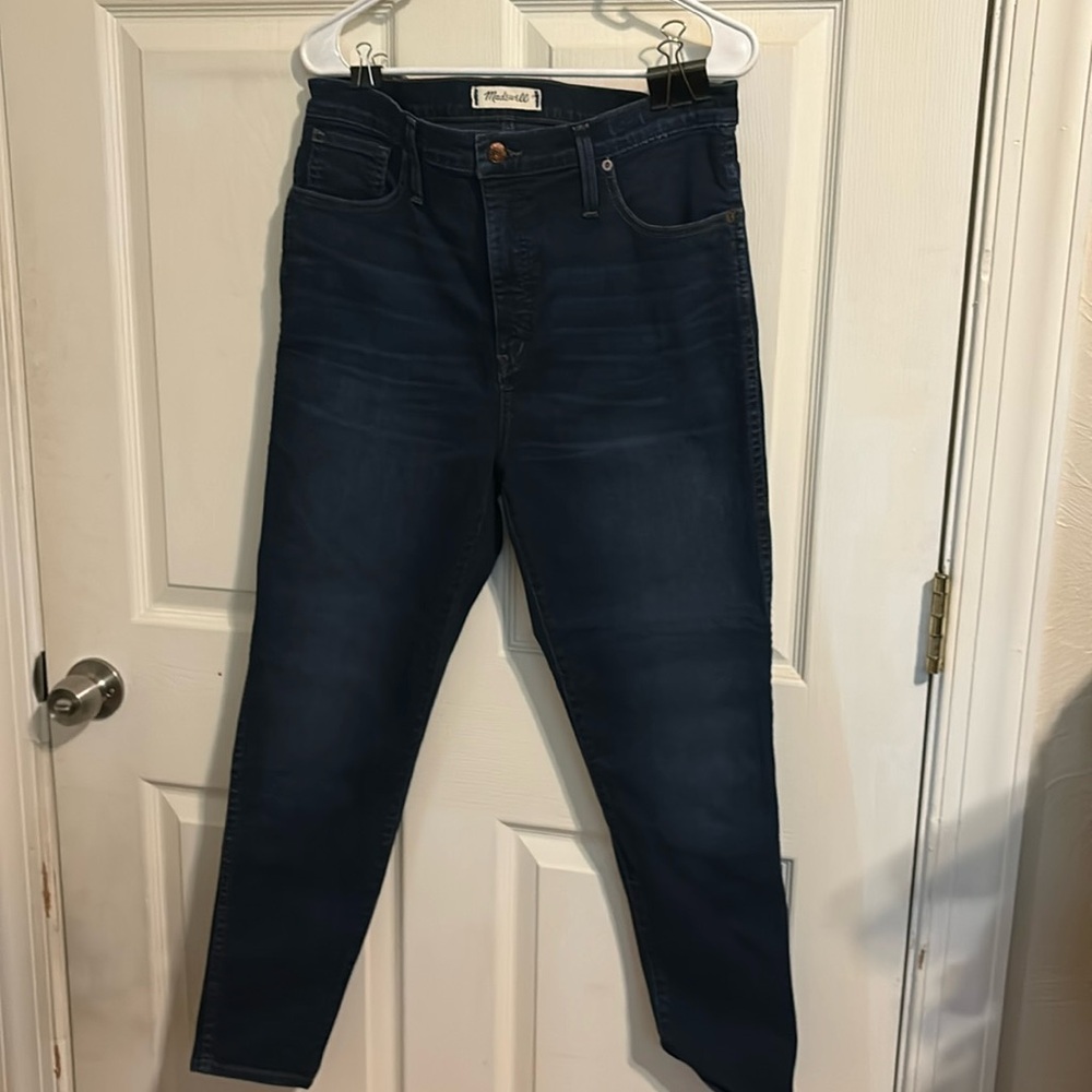 Madewell 10” high rise skinny jeans